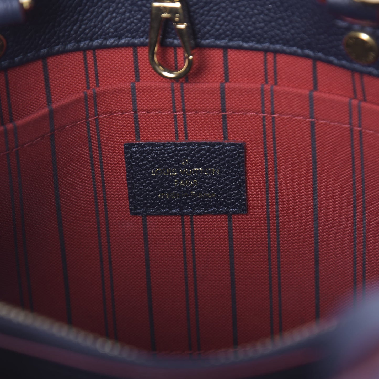 Empreinte Montaigne BB Marine Rouge