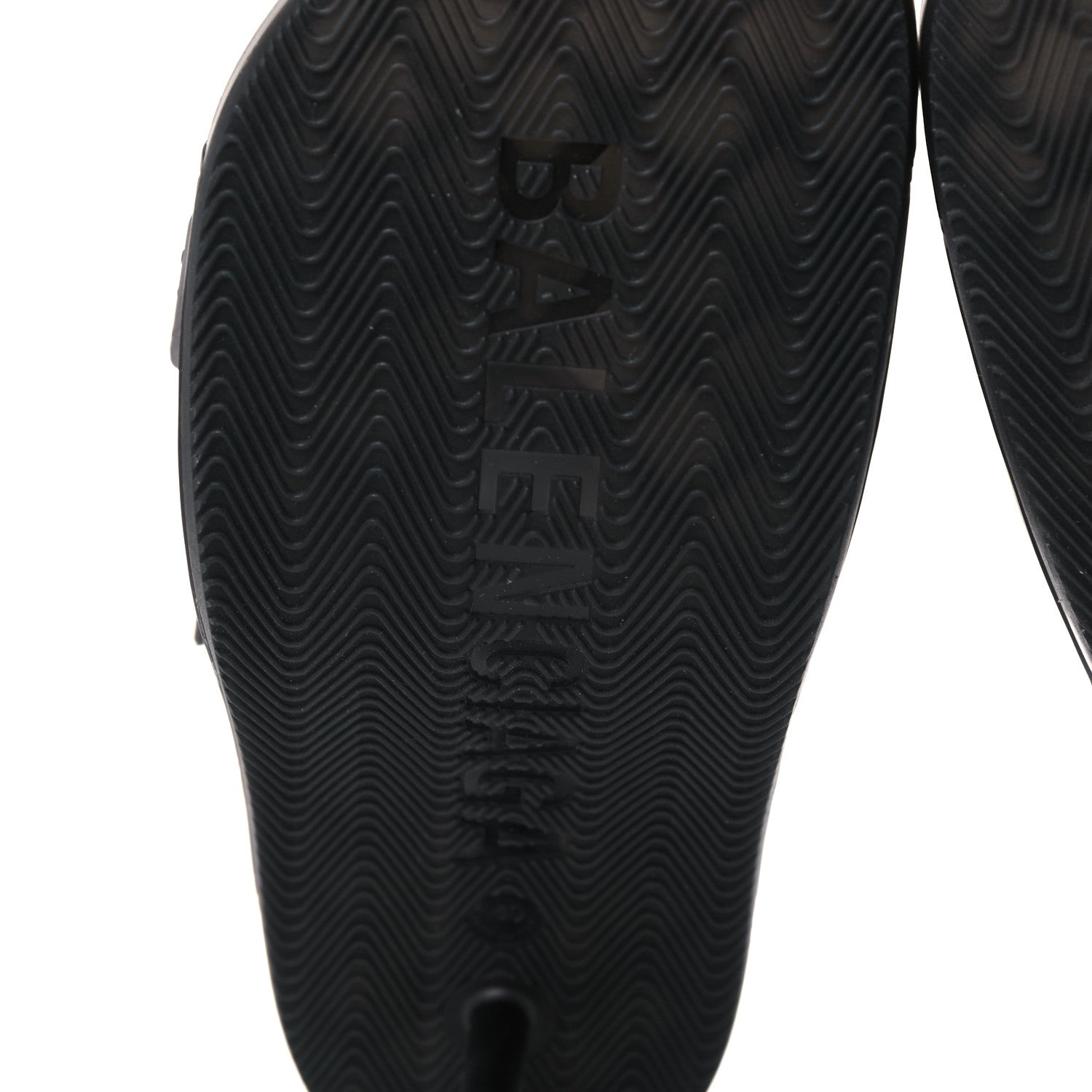 Balenciaga Technical Polyurethane Mallorca 80 Sandals 40 Black 6 of 9
