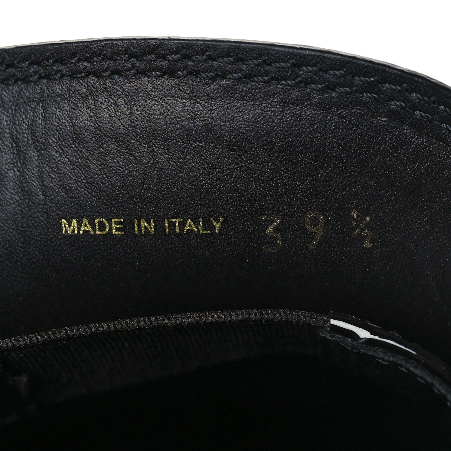 Prada Vernice Triangle 50mm Loafers 39.5 Black 8 of 9