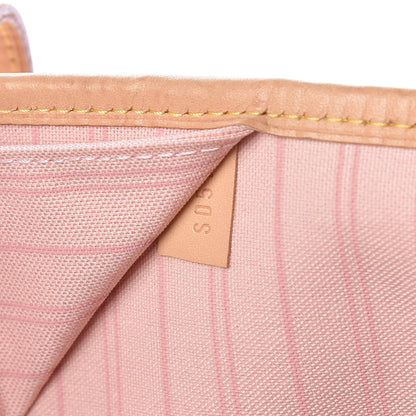 Louis Vuitton Damier Azur Neo Neverfull GM Rose Ballerine 9 of 12