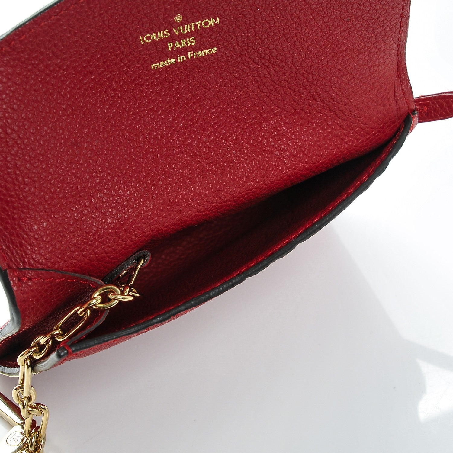 Louis Vuitton Empreinte Key Pouch Cherry 5 of 7