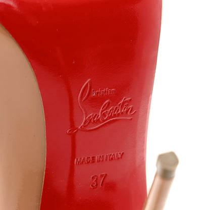 Christian Louboutin Patent So Kate 120 Pumps 37 Nude 6 of 7