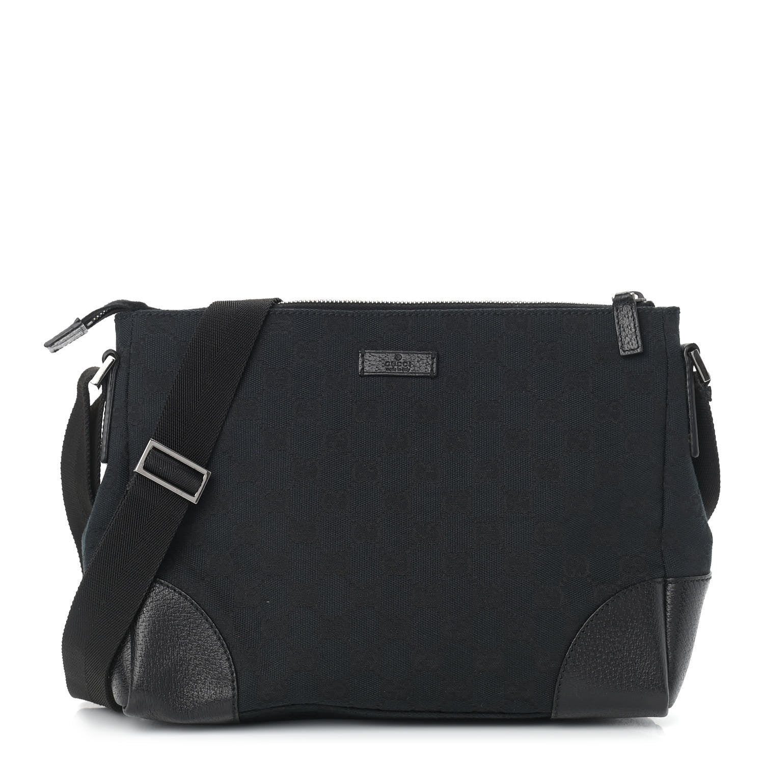 Gucci Monogram Joy Messenger Bag Black 1 of 10