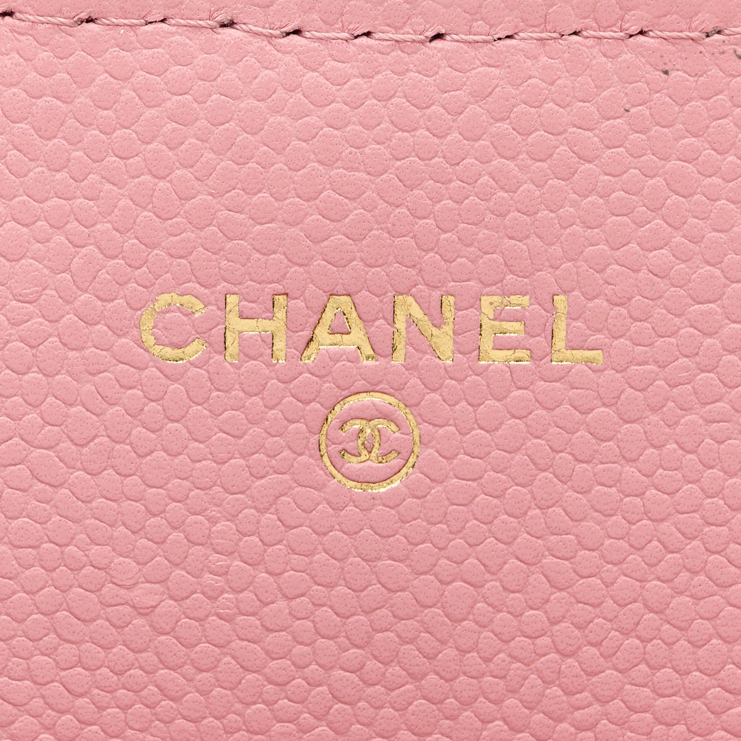Chanel Caviar Quilted Large Gusset Flap Wallet Light Pink 6 of 11