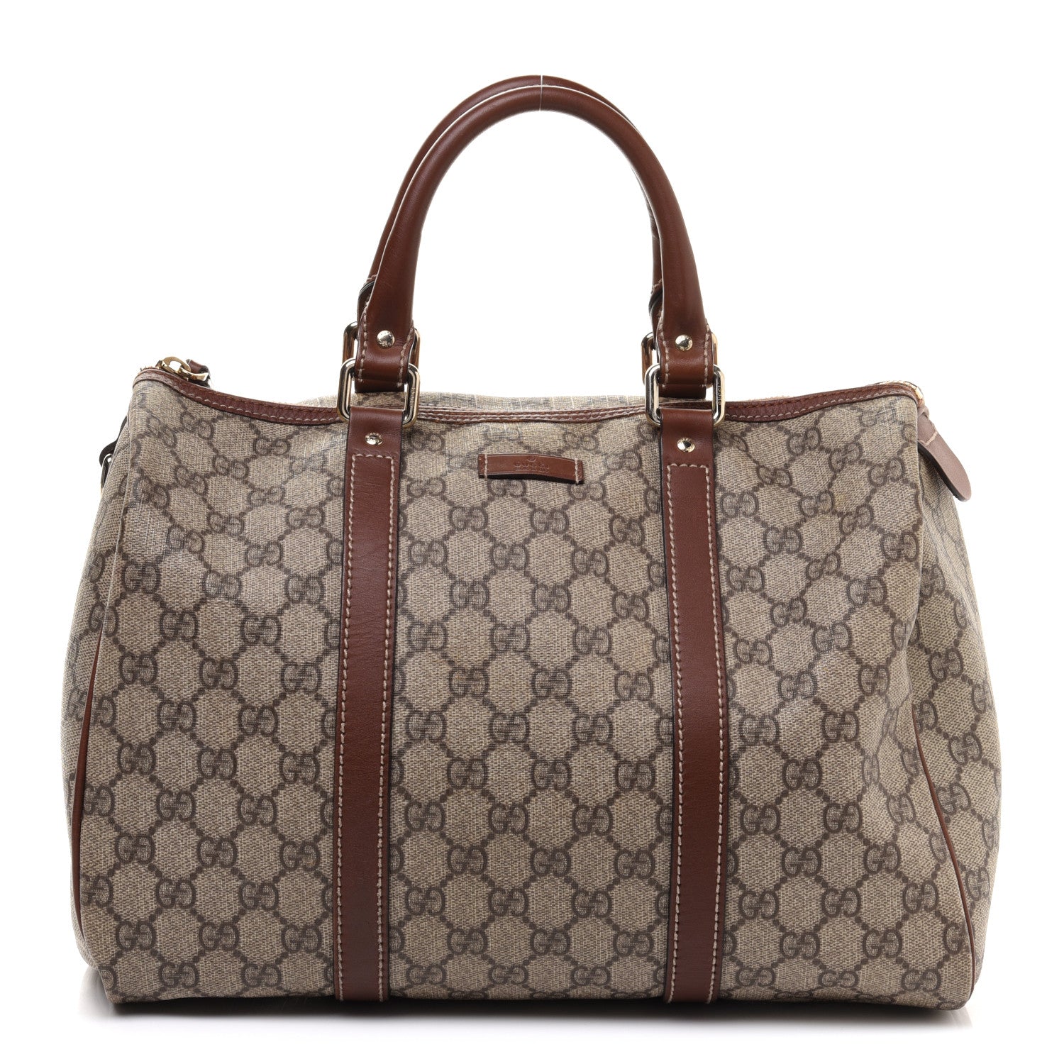 Gucci GG Plus Monogram Medium Joy Boston Brown 1 of 12