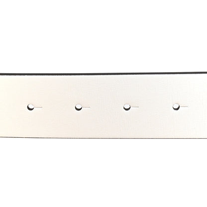 Chanel Patent Calfskin CC Reversible Belt 90 36 Black White 5 of 9
