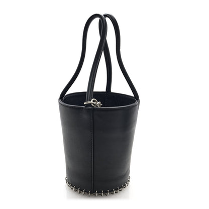 Alexander Wang Smooth Calfskin Mini Roxy Bucket Bag Black 1 of 9