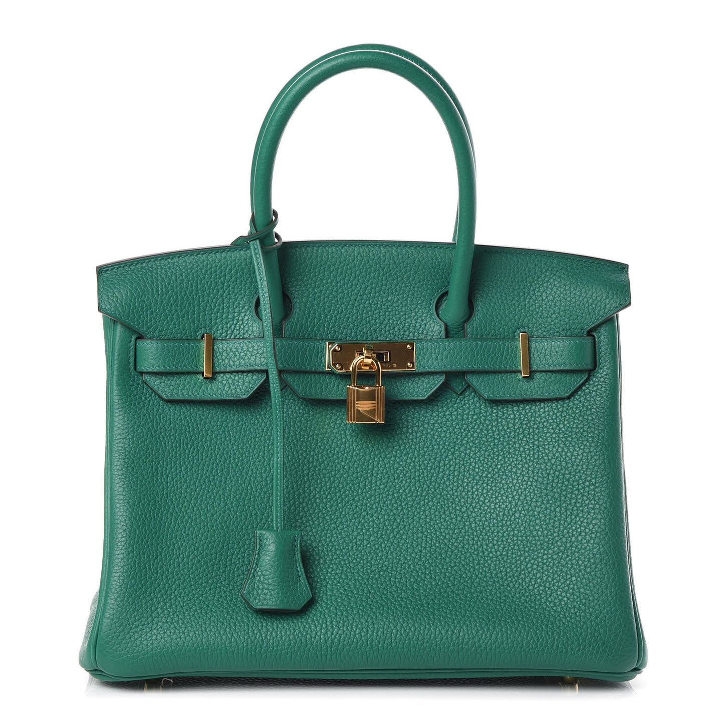 Taurillon Clemence Birkin 30 Vert Vertigo
