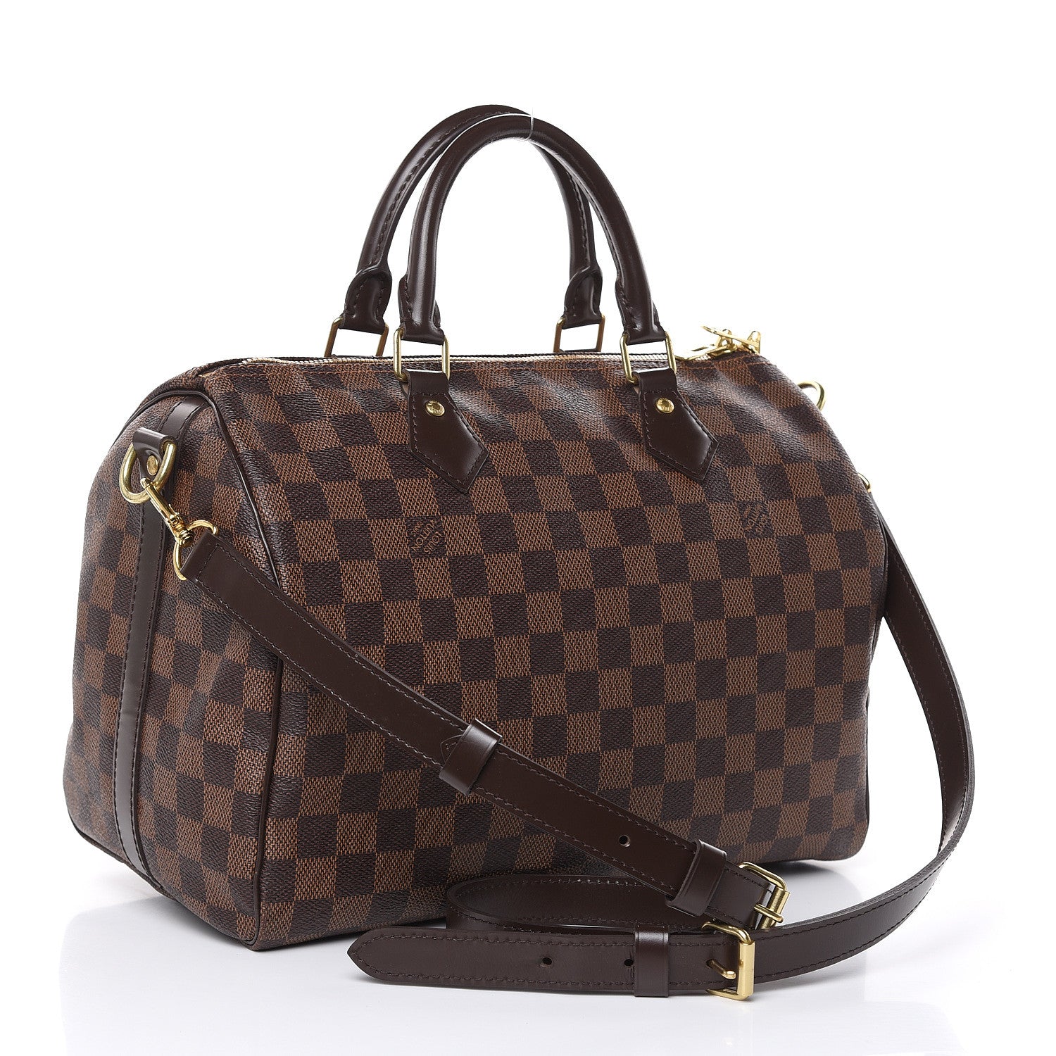 Louis Vuitton Damier Ebene Speedy Bandouliere 30 3 of 15