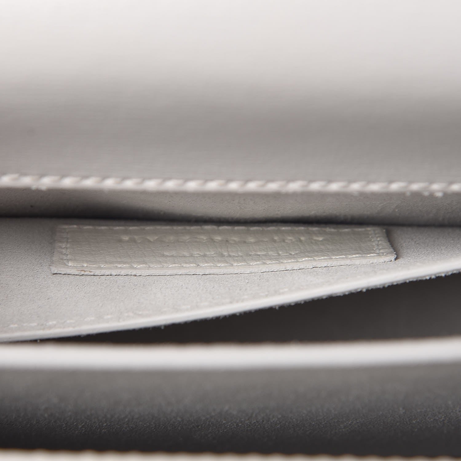 Saint Laurent Calfskin Medium Monogram Sunset Dove White 8 of 11