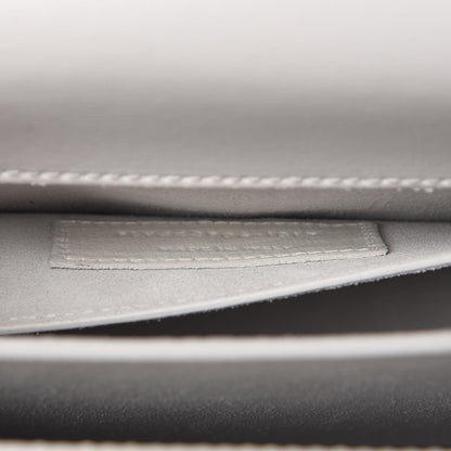 Saint Laurent Calfskin Medium Monogram Sunset Dove White 8 of 11