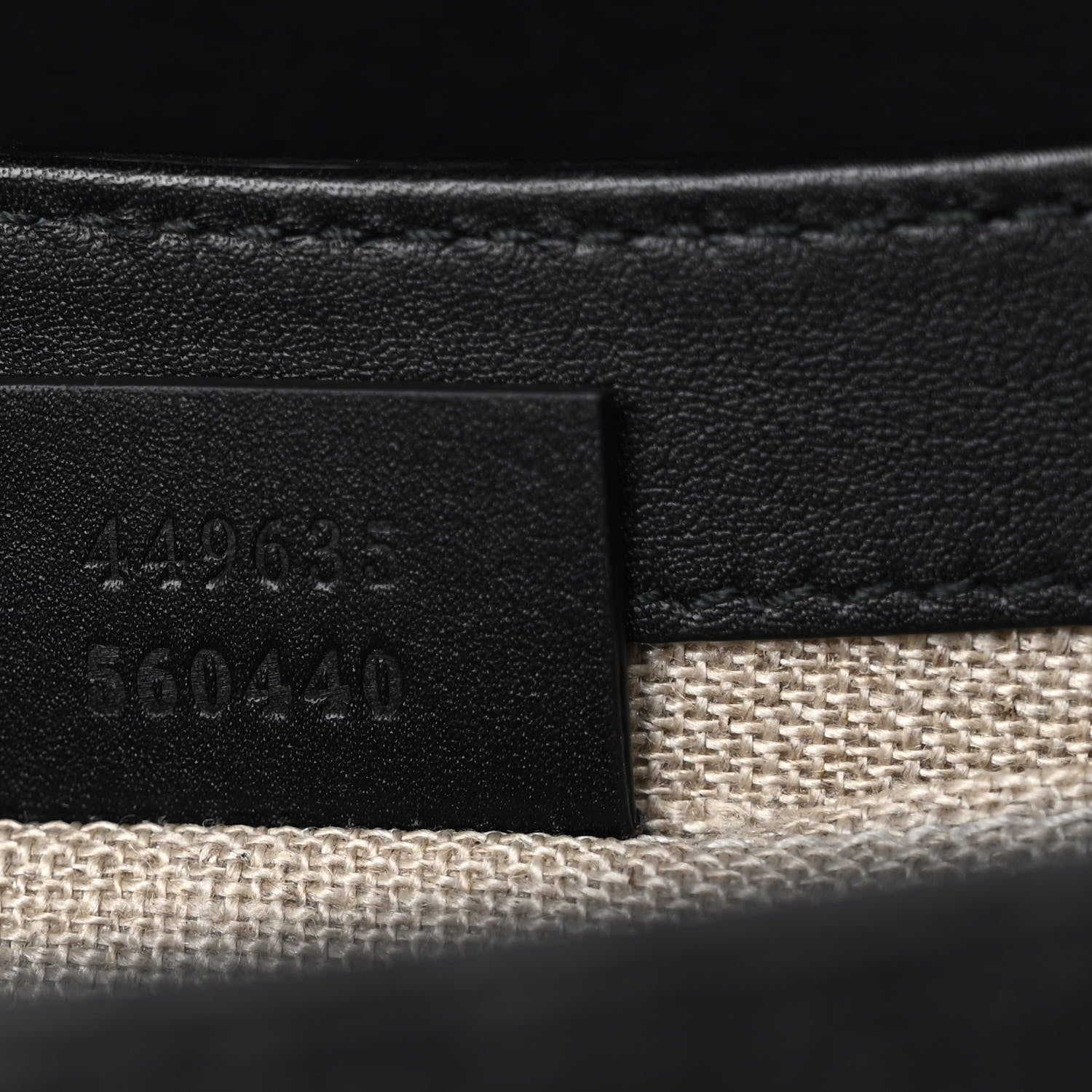 Gucci Microguccissima Medium Emily Chain Shoulder Bag Black 7 of 10