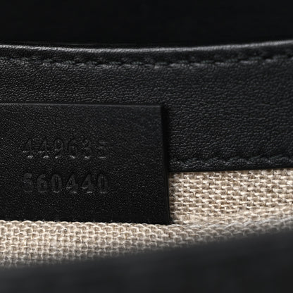 Gucci Microguccissima Medium Emily Chain Shoulder Bag Black 7 of 10