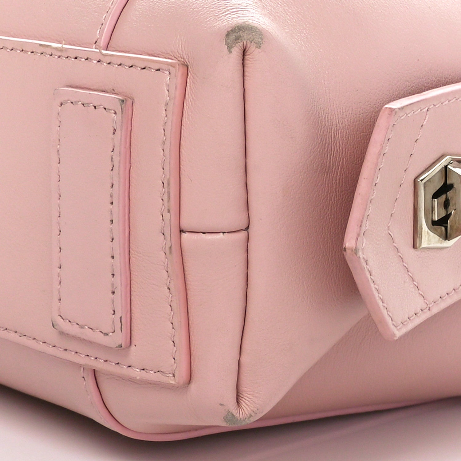 Givenchy Soft Calfskin Small Antigona Blush Pink 10 of 11