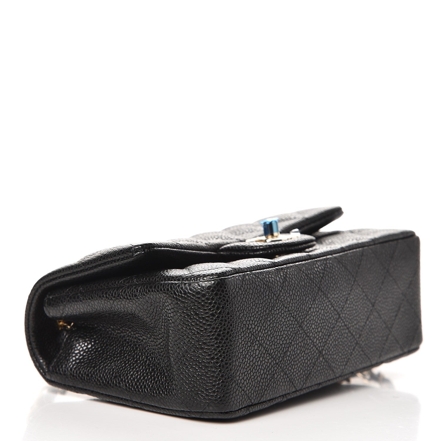 Chanel Caviar Quilted Mini Rectangular Flap Black 4 of 8