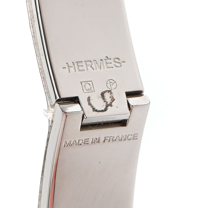 Hermes Enamel Narrow Clic Clac H Bracelet PM Rose Saumon 5 of 5