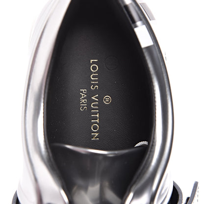 Louis Vuitton Patent Spaceship Sneakers 38.5 Silver 8 of 12