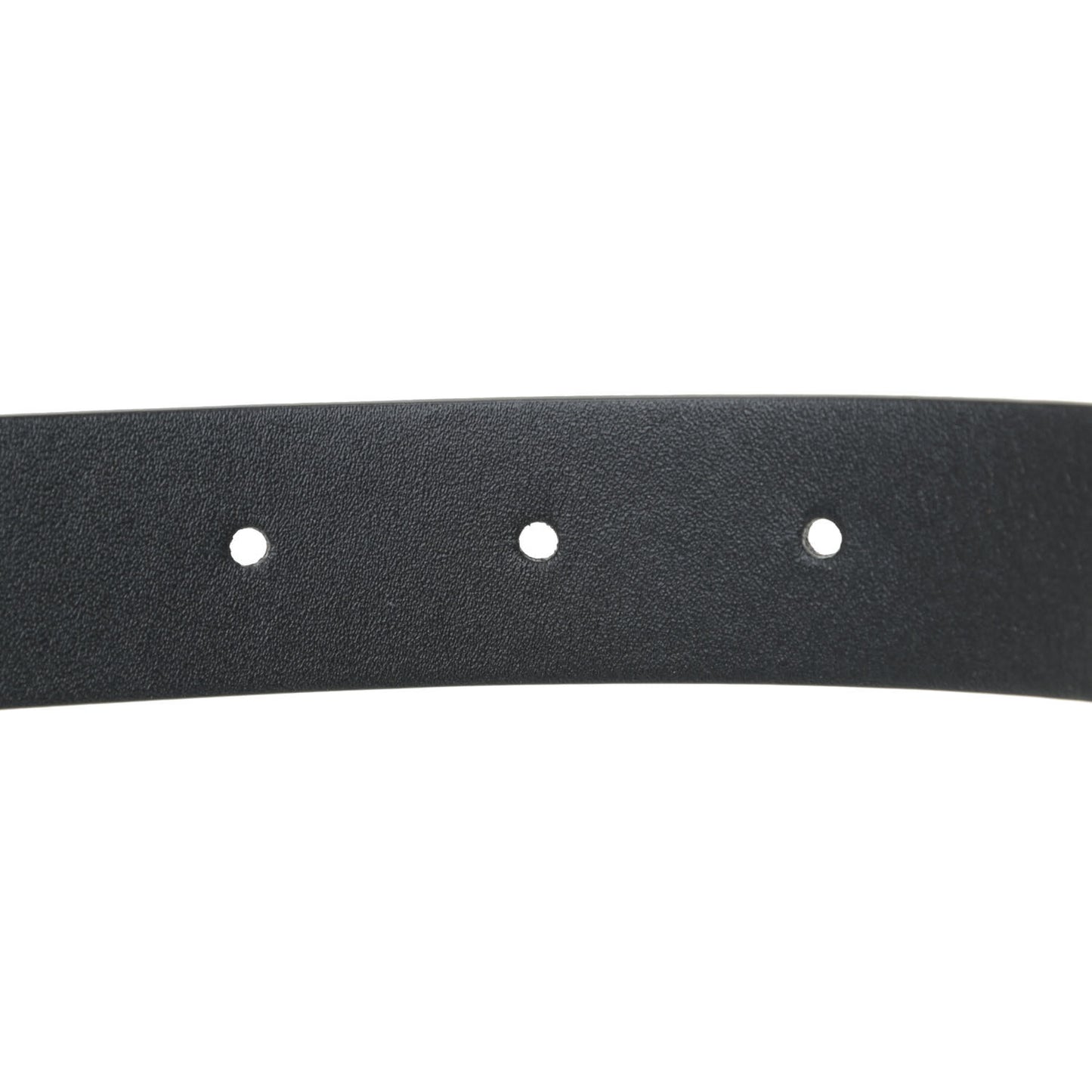 Calfskin Paris Button CC Belt 80 32 Black