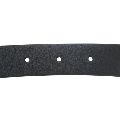 Chanel Calfskin Paris Button CC Belt 80 32 Black 6 of 9