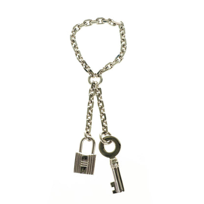 Hermes Palladium Key and Lock Scarf Ring 1 of 5
