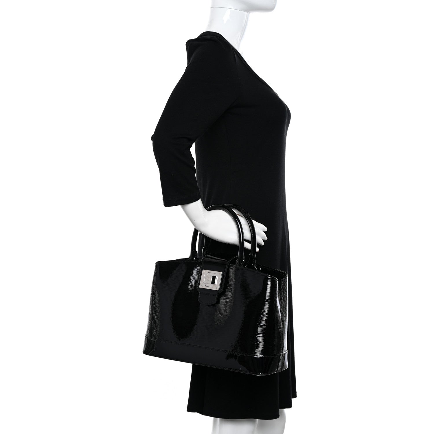 Louis Vuitton Electric Epi Mirabeau PM Black 2 of 10
