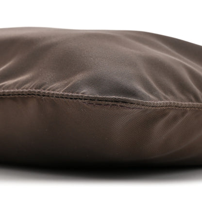 Prada Re-Nylon Saffiano Pocket Flat Messenger Bag Cacao 8 of 10