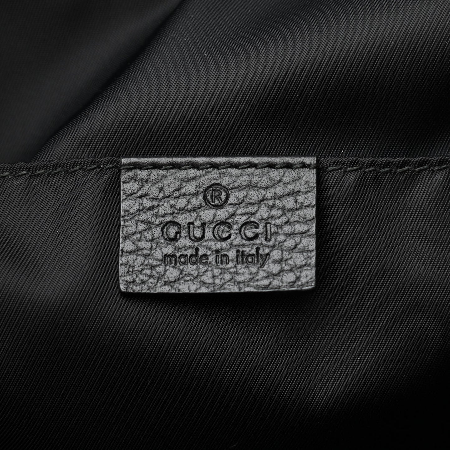 Nylon Monogram Small Single Buckle Backpack Black