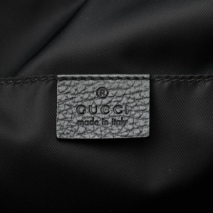 Gucci Nylon Monogram Small Single Buckle Backpack Black 6 of 10