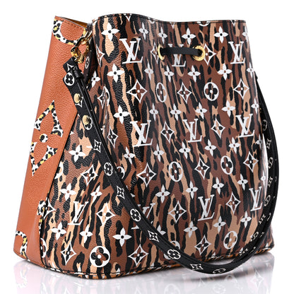 Louis Vuitton Monogram Giant Jungle NéoNoé Caramel 3 of 8
