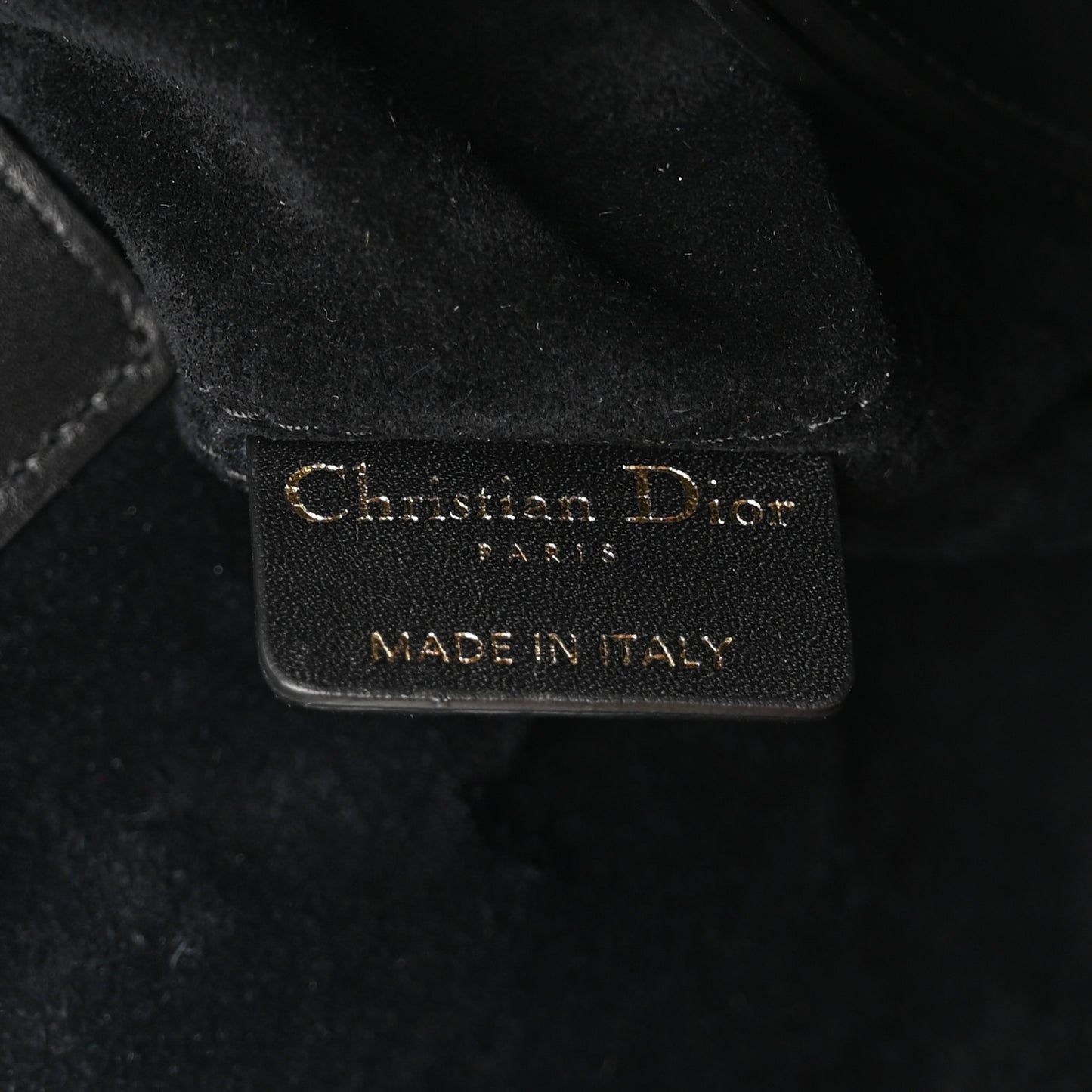 Calfskin Macrocannage Large Toujours Black