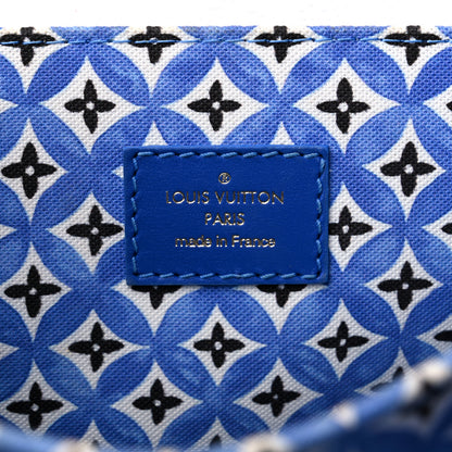 Louis Vuitton Monogram Giant By The Pool Pochette Metis MM Blue 6 of 10