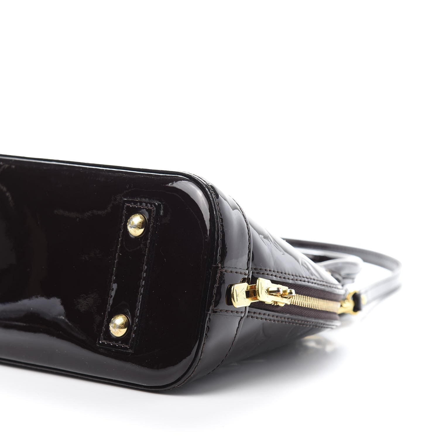 Louis Vuitton Vernis Alma BB Amarante 7 of 11