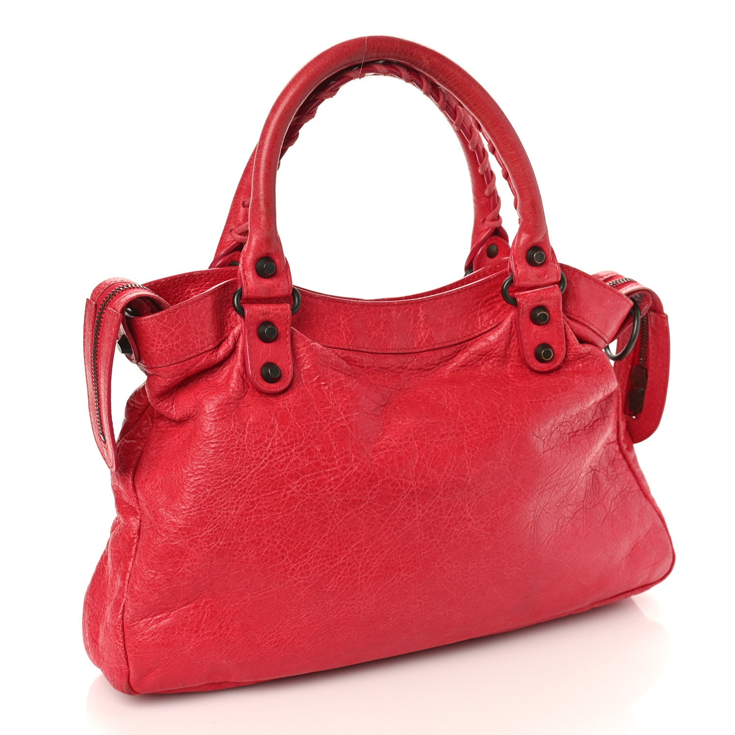 Balenciaga Agneau Classic Hardware Town Rose Thulian 3 of 12