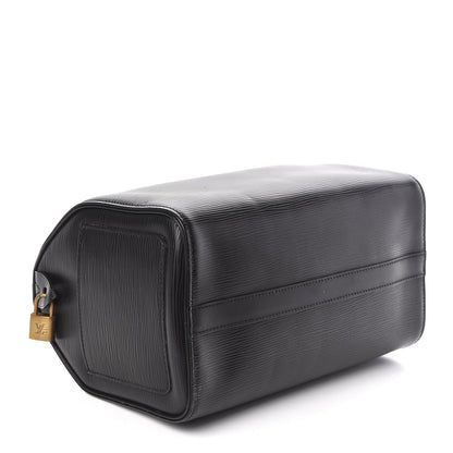 Louis Vuitton Epi Speedy 25 Black 4 of 11