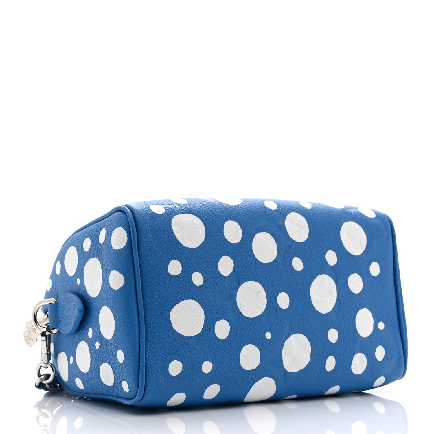 Louis Vuitton LV X YK Empreinte Speedy Bandouliere 20 Blue White 4 of 9