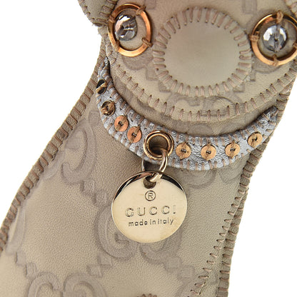 Gucci Guccissima Oliver Pug Key Charm Off White 3 of 4