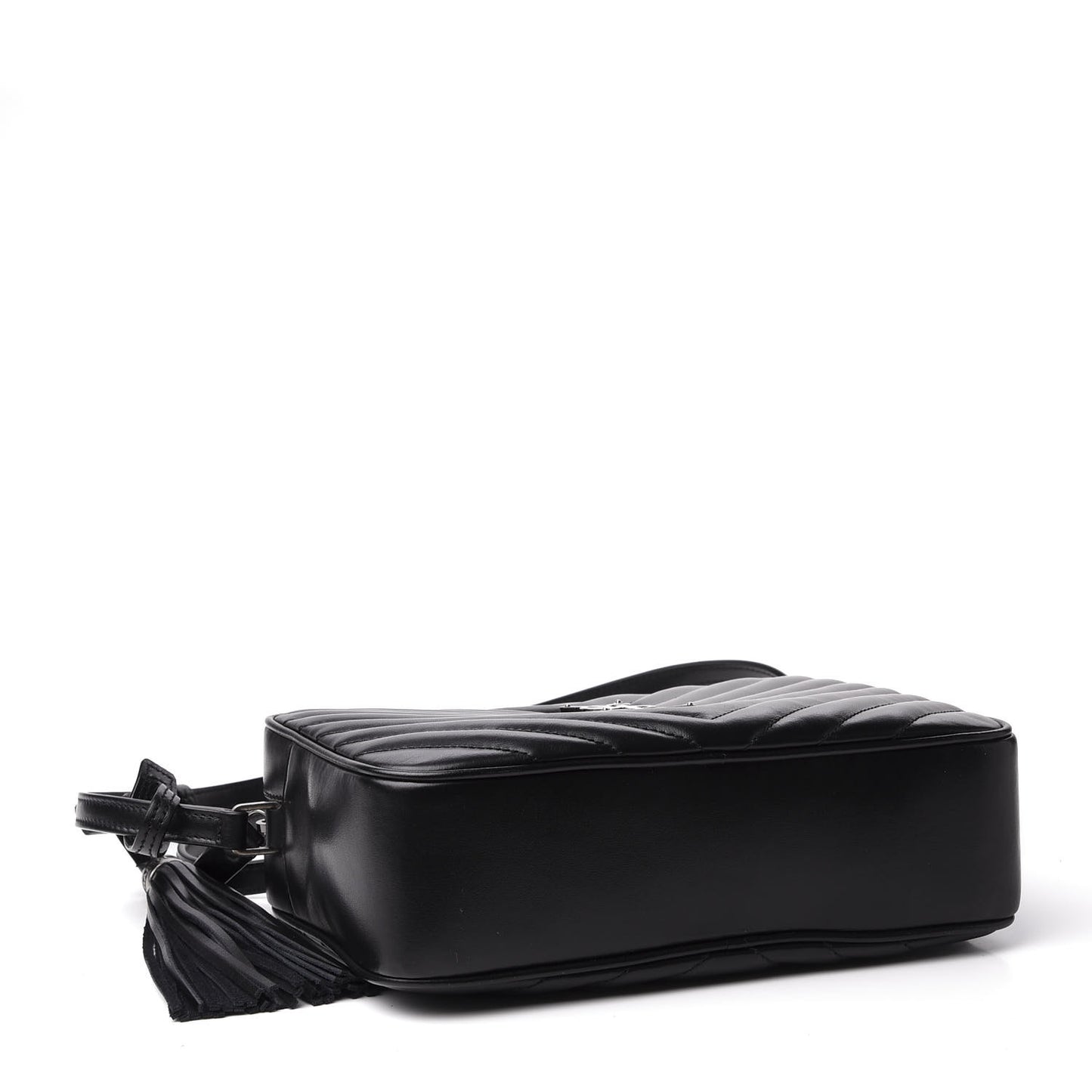 Calfskin Matelasse Monogram Lou Camera Bag Black