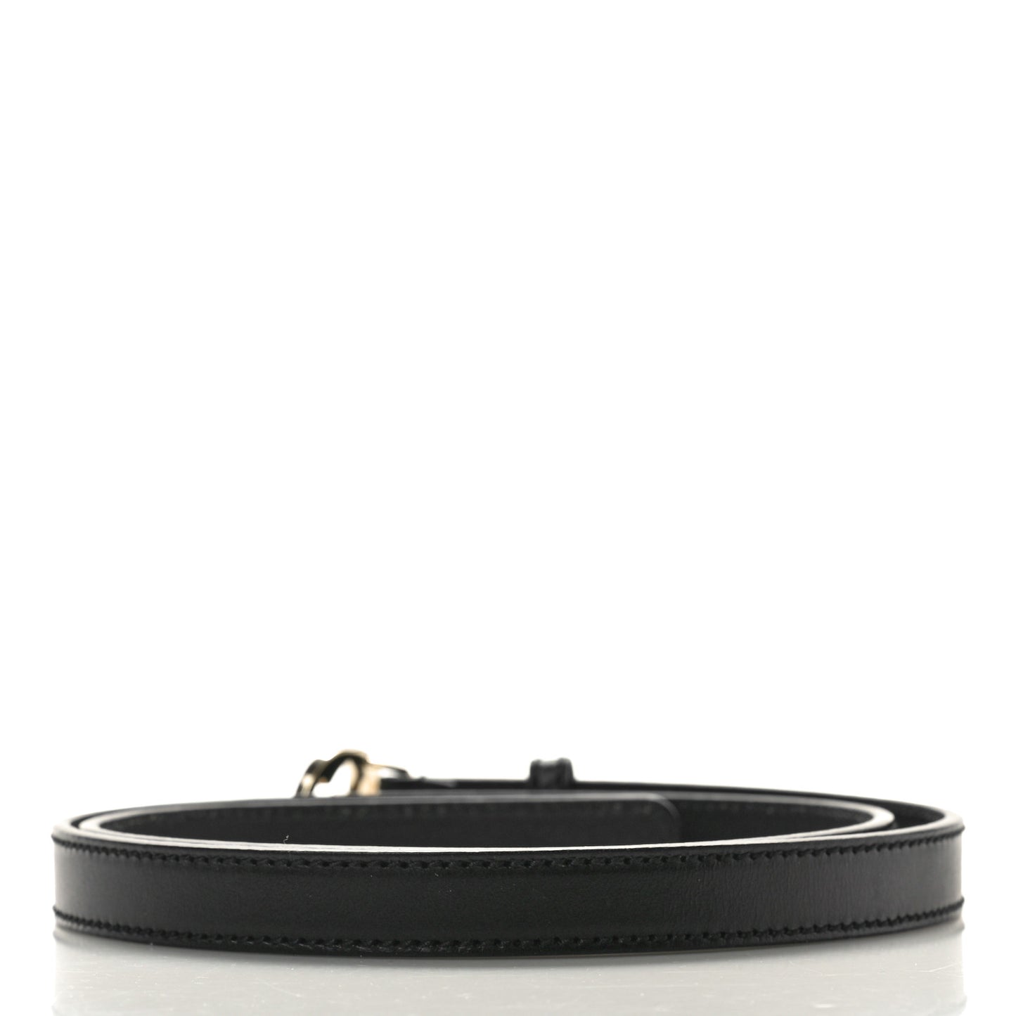 Calfskin Interlocking G Belt 100 40 Black