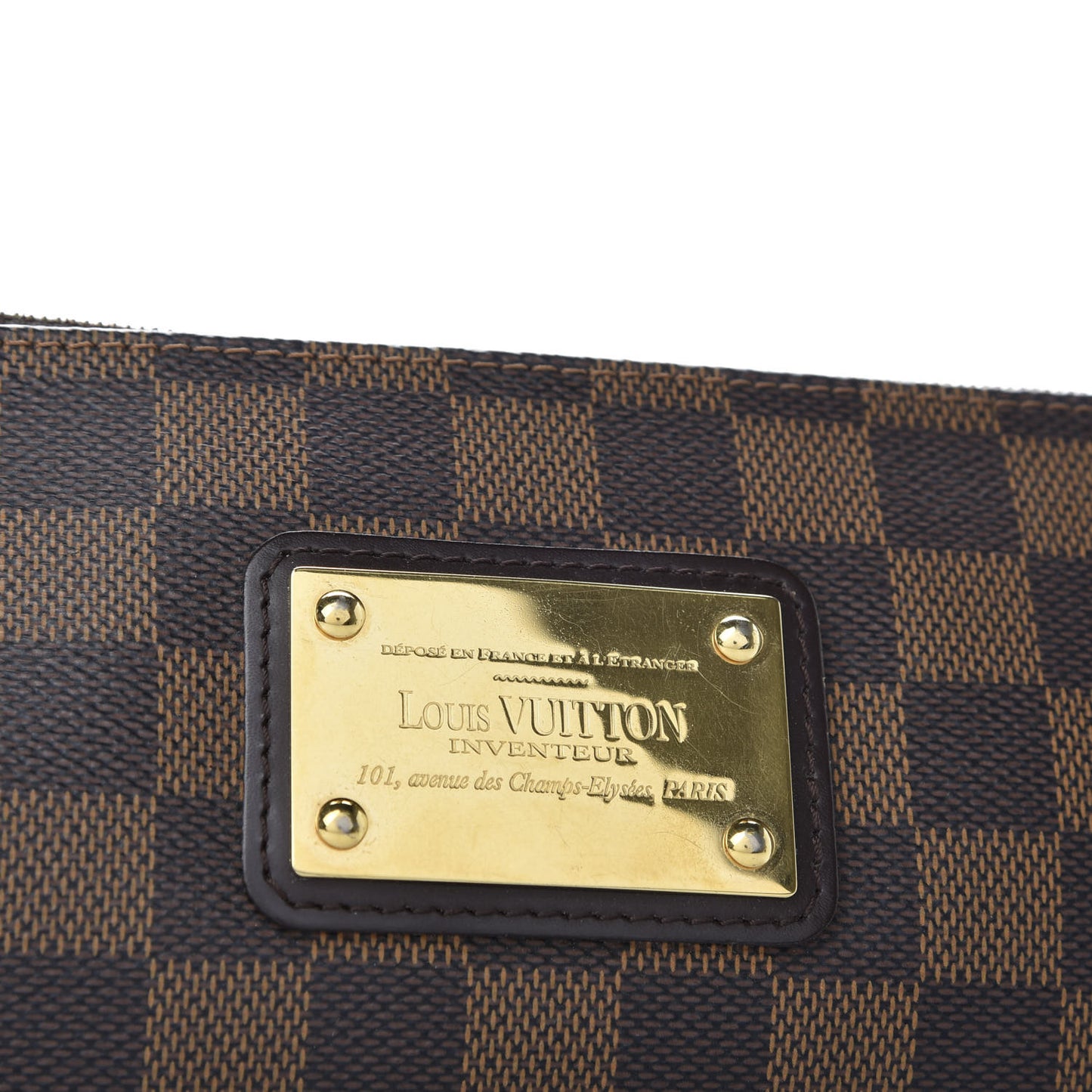 Damier Ebene Eva Clutch