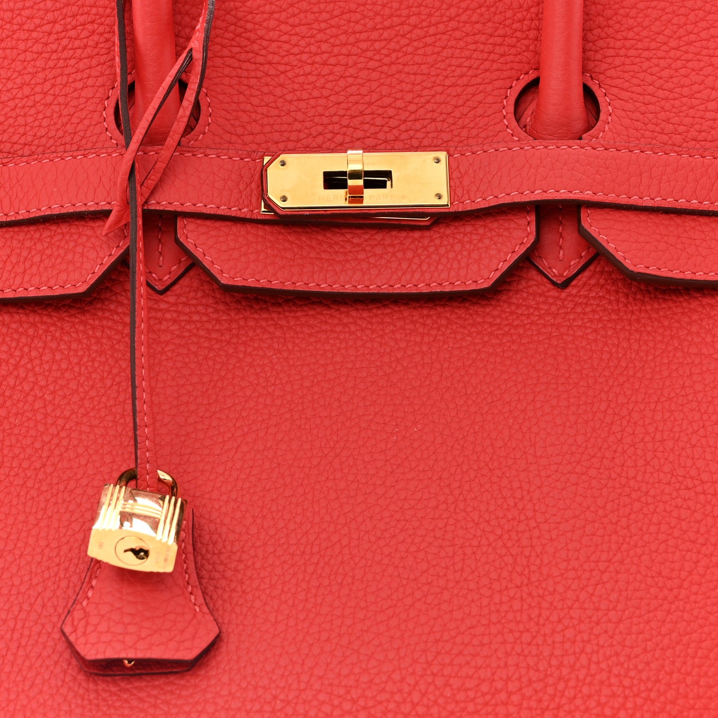 Taurillon Clemence Birkin 35 Rose Jaipur