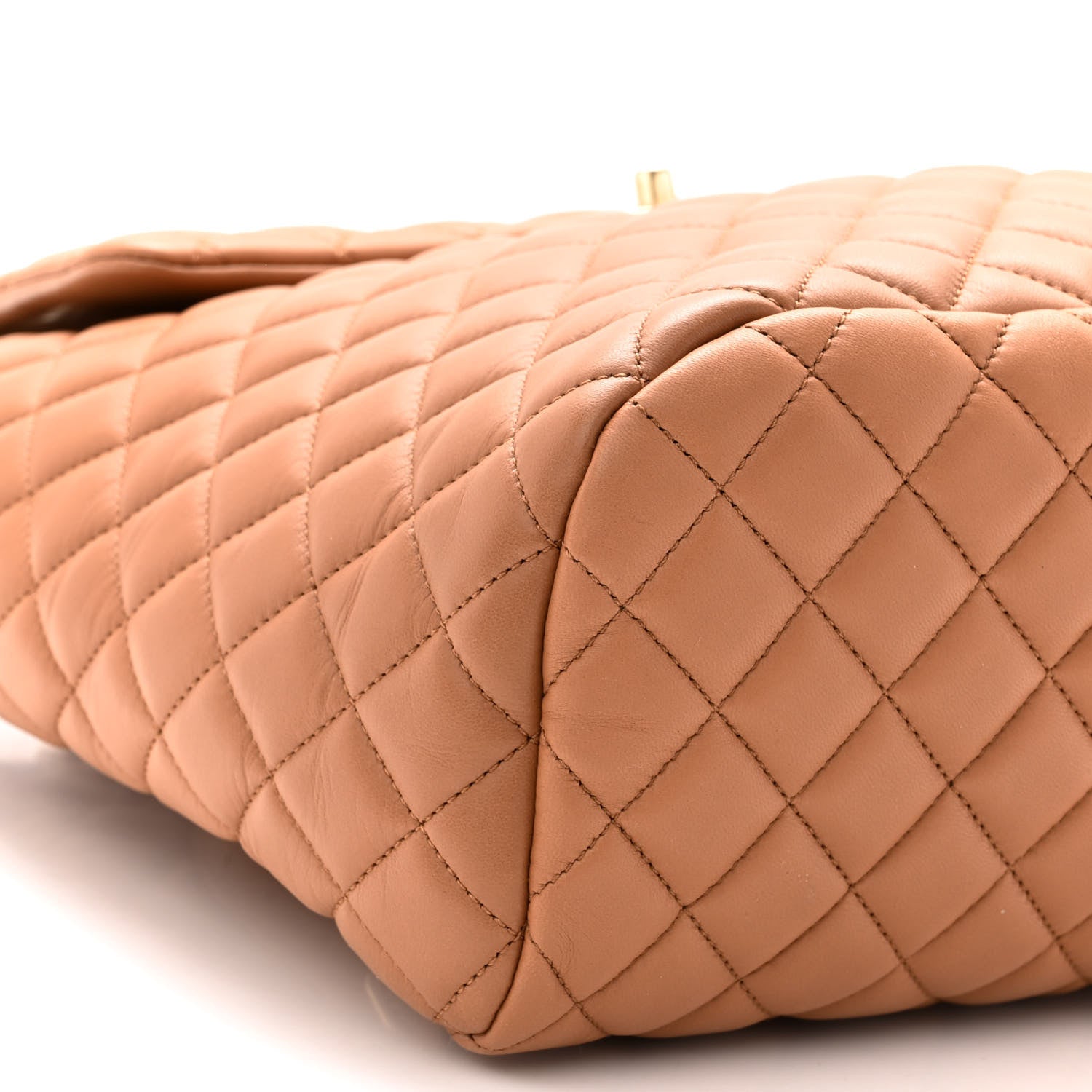 Chanel Lambskin Quilted Large Urban Spirit Backpack Brown 8 of 9