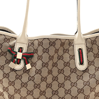 Gucci Monogram Medium Princy Tote Off White 8 of 10