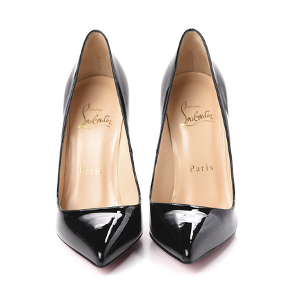 Christian Louboutin Patent Pigalle 120 Pumps 35 Black 2 of 8