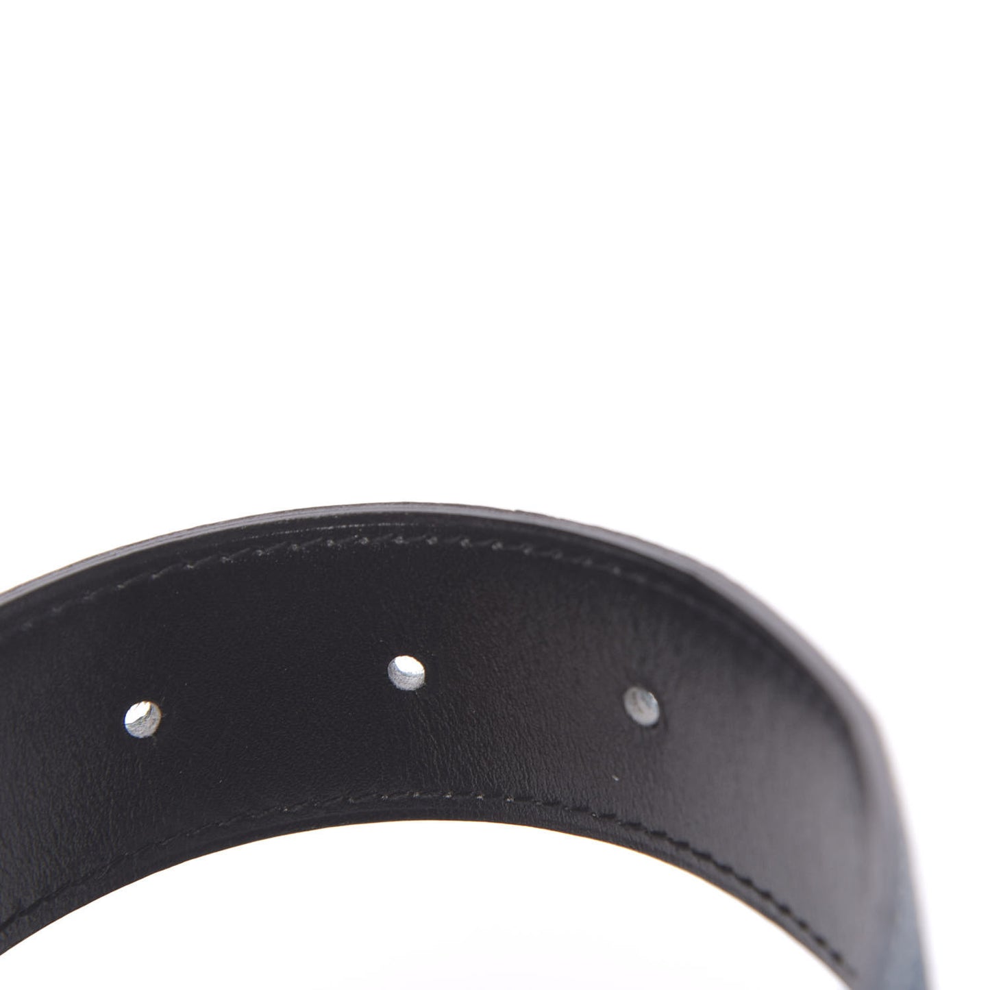 Box Togo 32mm Belt Strap 85 Black Blue Jean