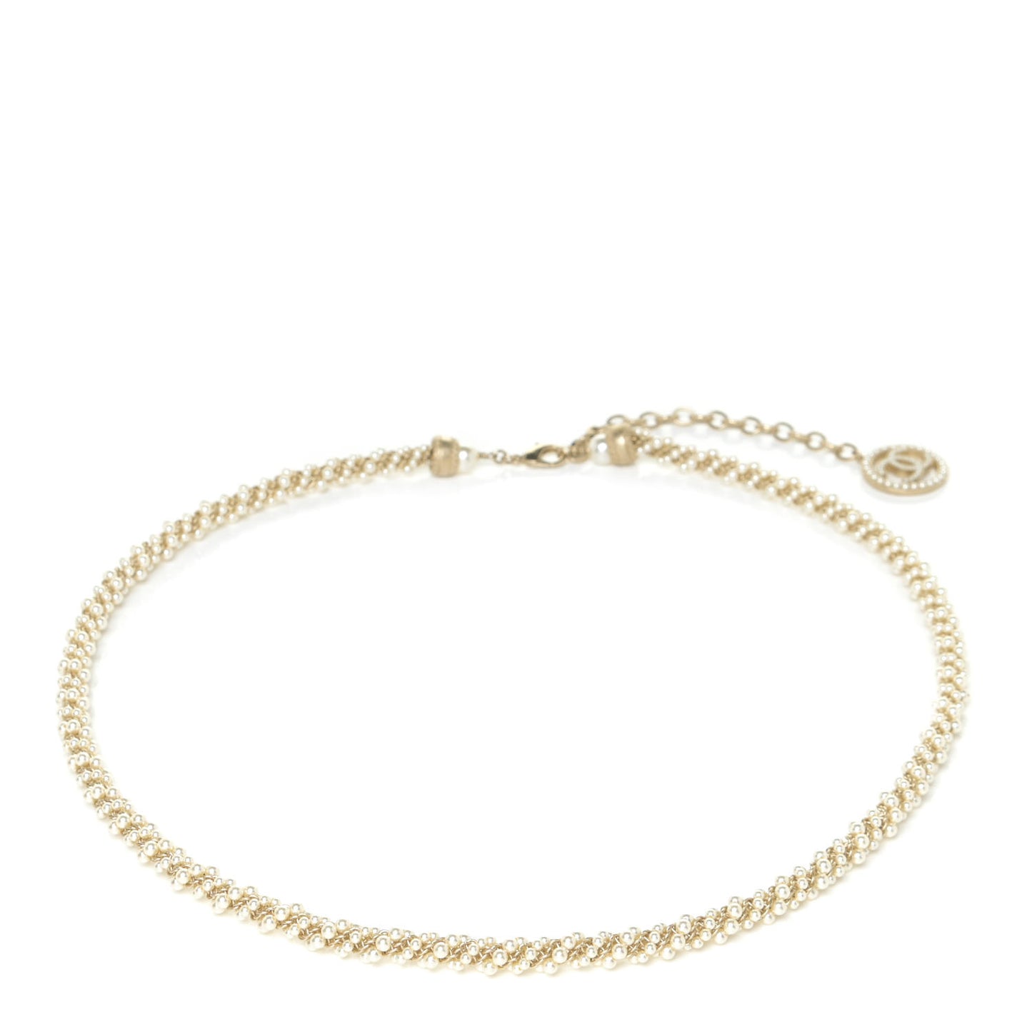 Pearl CC Trimmings Fancy Belt 80 32 Pearly White
