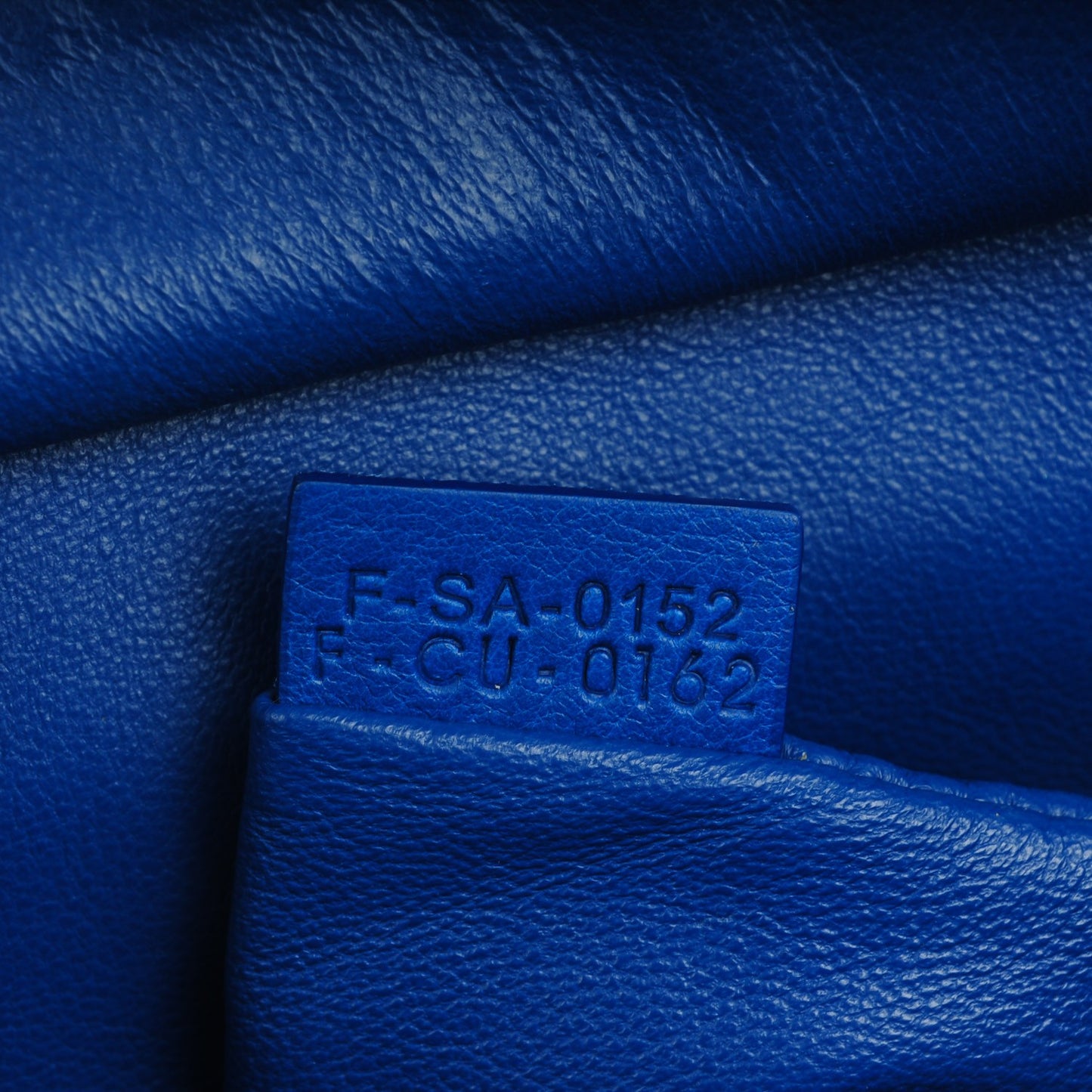 Smooth Calfskin Micro Luggage Royal Blue