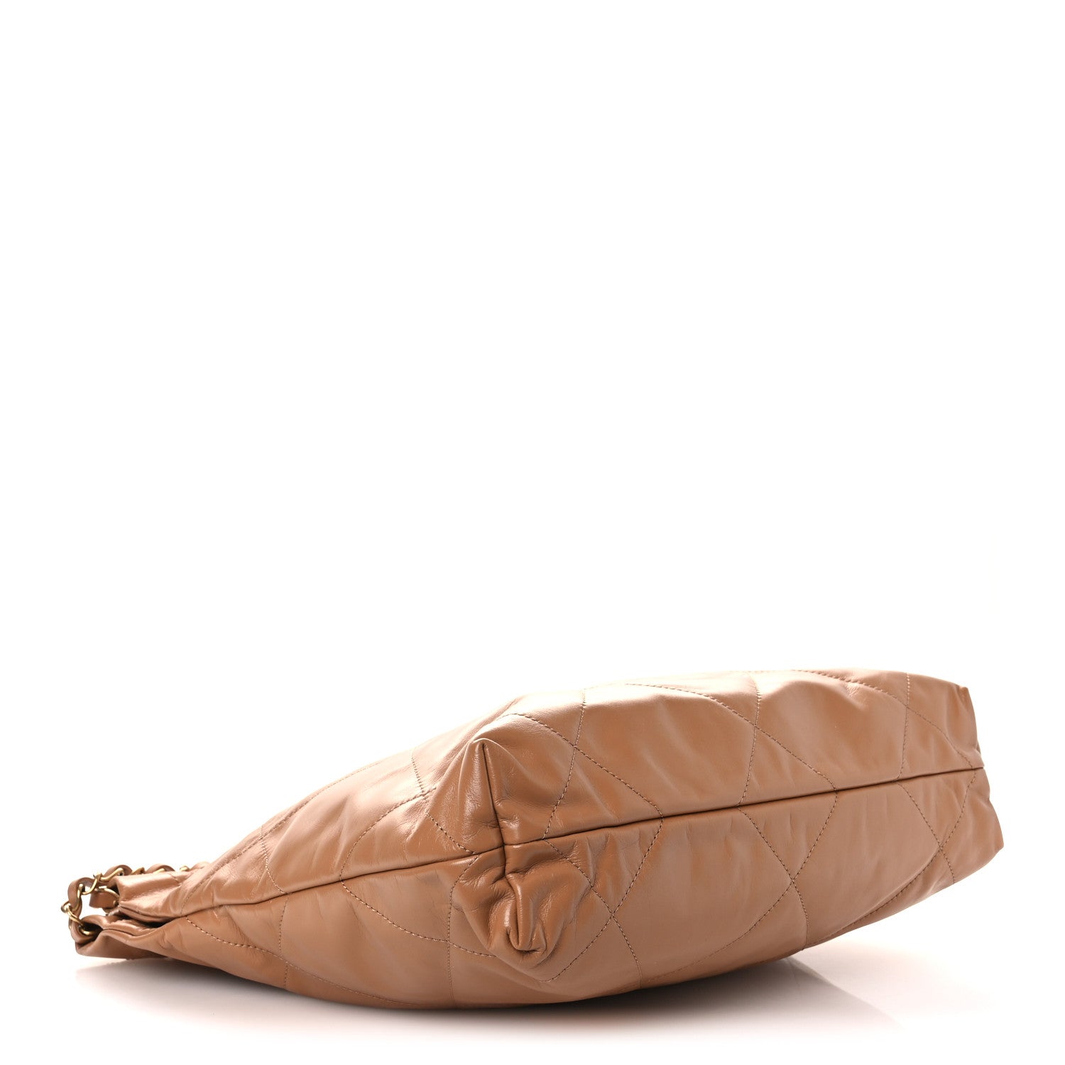 Chanel Shiny Calfskin Quilted Small Chanel 22 Beige 5 of 11