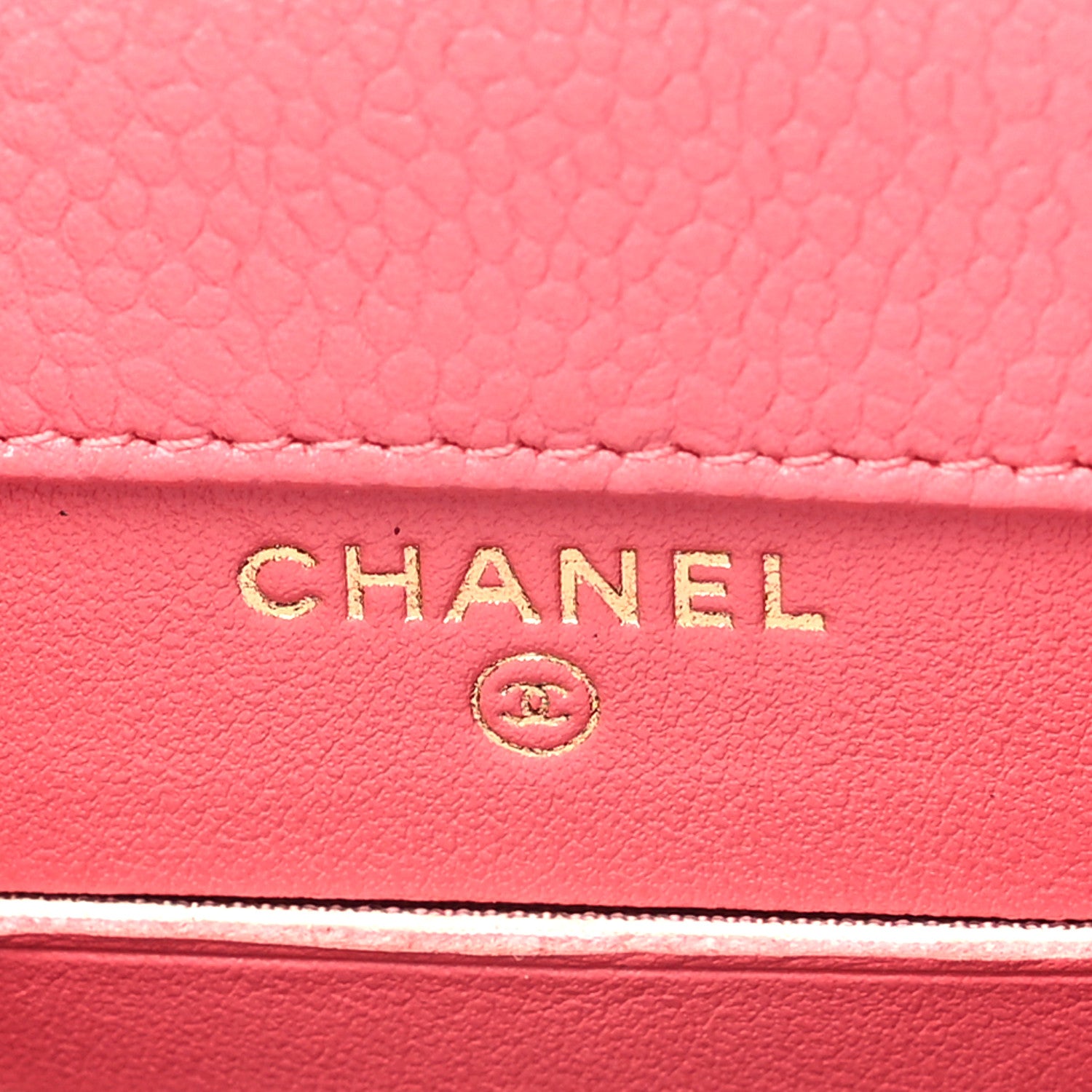Chanel Caviar Quilted Golden Class Phone Holder Pink 6 of 10