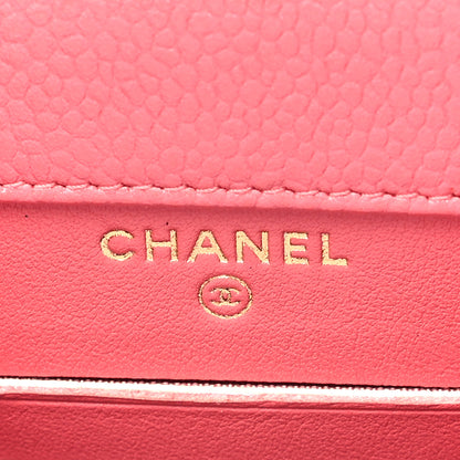 Chanel Caviar Quilted Golden Class Phone Holder Pink 6 of 10