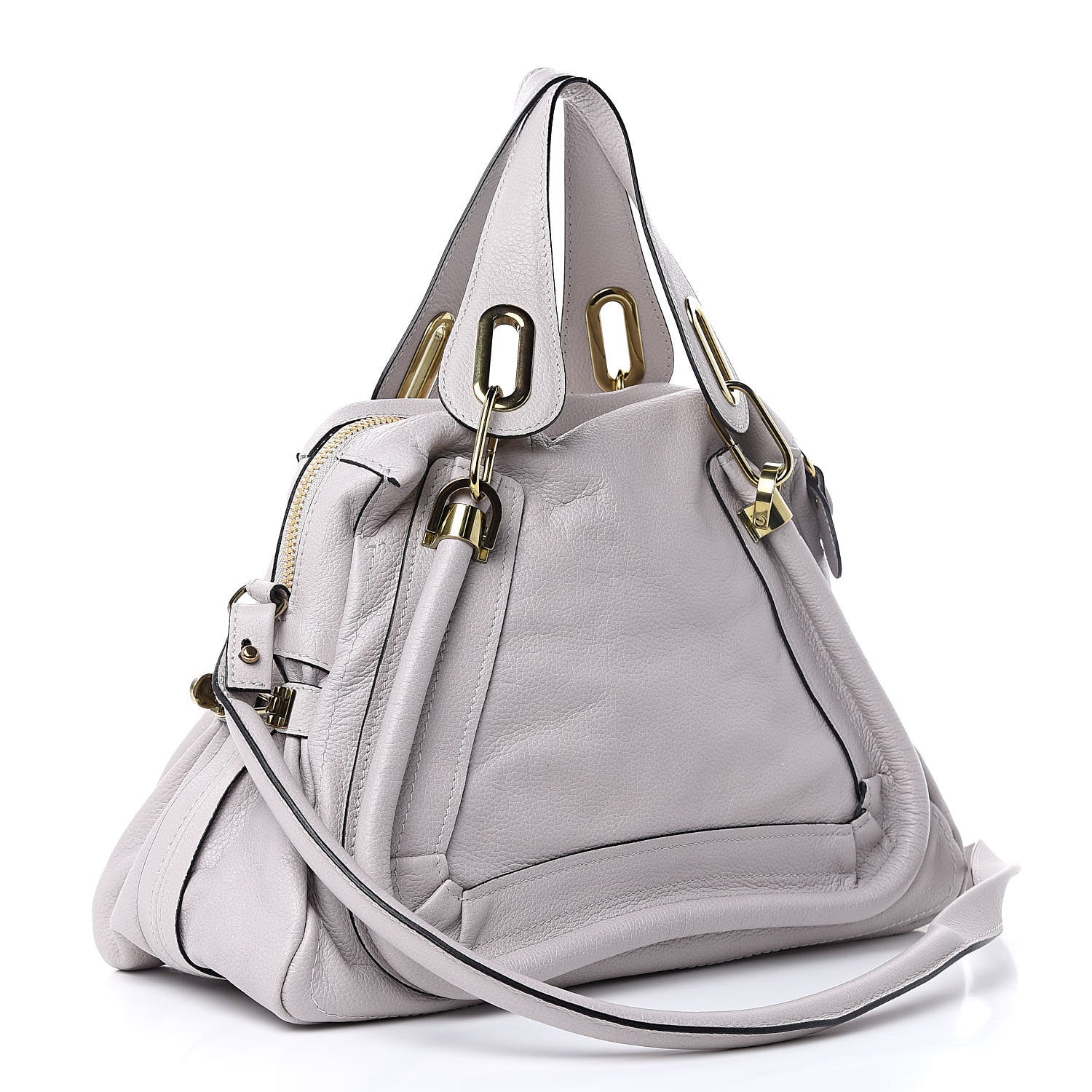 Chloe Calfskin Medium Paraty Cashmere Grey 3 of 13
